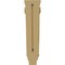 Ekena Millwork 6 3/4"W x 4 1/4"D x 27 1/2"H Extra Large Traditional Pilaster Corbel, Alder CORW07X04X27PTAL - alternate 2
